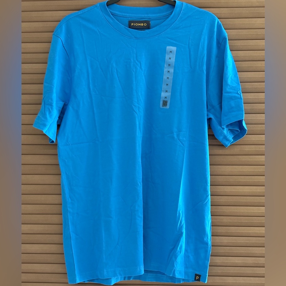 Piombo Bright Blue Short Sleeve Tee